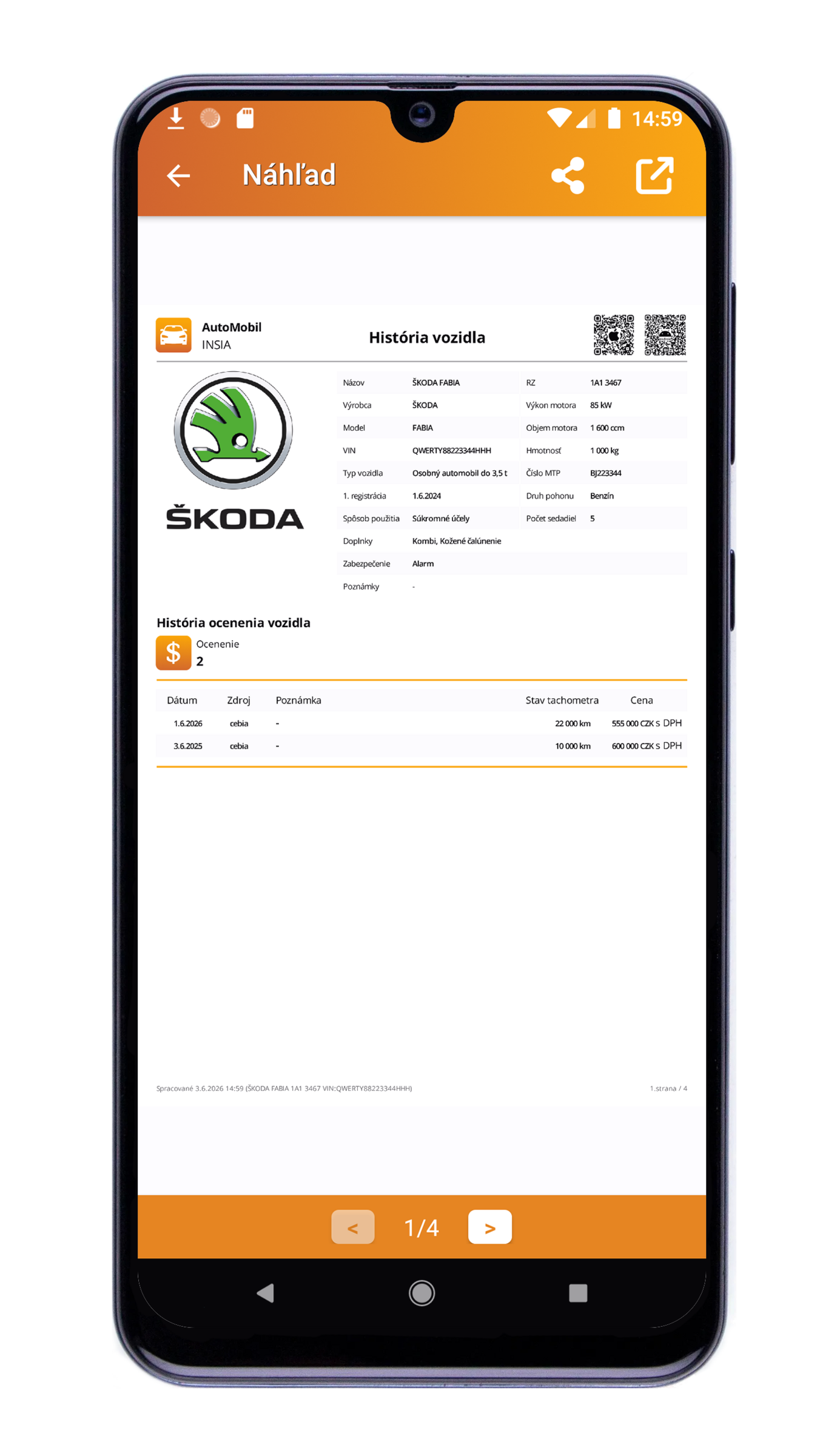 ocenenie_vozidla ocenenie_vozidla